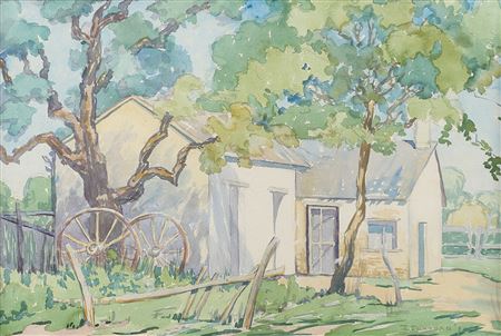 Sample artwork by Jessiejo Eckford (1895 - 1941), known for landscape, printmaker - View similar artists and auction records