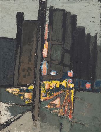 Wellington Street by Elva Bett - Auction record, sale price, and art valuation. Compare with similar artists and explore comparable artworks.