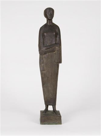 Standing by Jorn Pfab - Auction record, sale price, and art valuation. Compare with similar artists and explore comparable artworks.