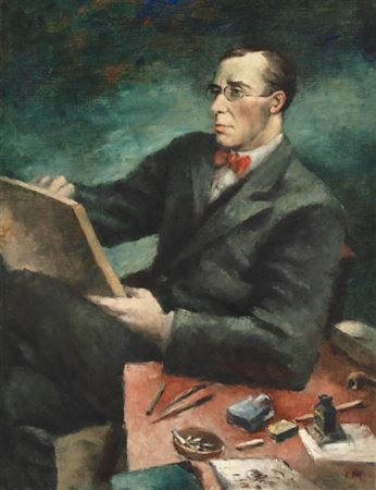 Portrait de l'artiste dessinant by Frans Masereel - Auction record, sale price, and art valuation. Compare with similar artists and explore comparable artworks.