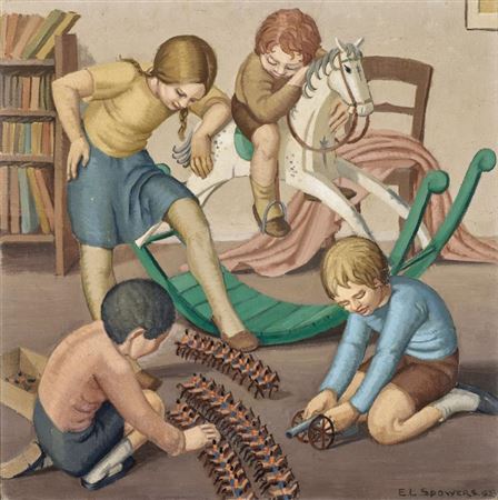 Sample artwork by Ethel Spowers (1890 - 1947), known for painting - View similar artists and auction records