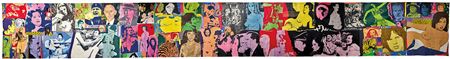 Wall Review 1972 by Richard Larter - Auction record, sale price, and art valuation. Compare with similar artists and explore comparable artworks.