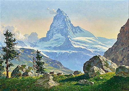 Das Matterhorn.