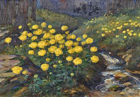Sample artwork by Anna Haller (1872 - 1924), known for painting - View similar artists and auction records
