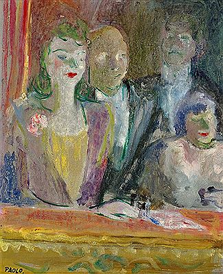 Theaterloge by Paul Jakob Muller - Auction record, sale price, and art valuation. Compare with similar artists and explore comparable artworks.