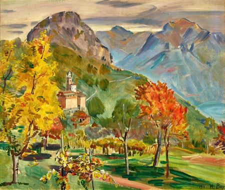 Autumn Mountain Landscape