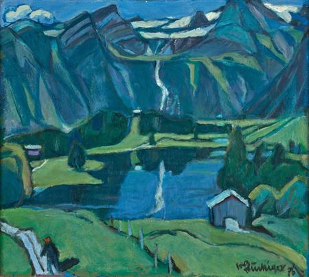 Lauenen near Gstaad by Willy Fluckiger - Auction record, sale price, and art valuation. Compare with similar artists and explore comparable artworks.
