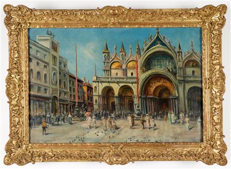 On St. Mark's Square in Venice