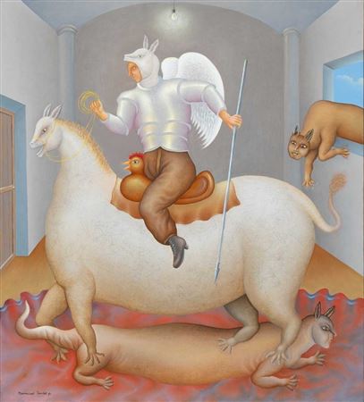 Untitled (George and the Dragon), 1984