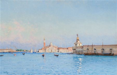 La Boresca (View of the Dogana and San Giorgio Maggiore),Venice
