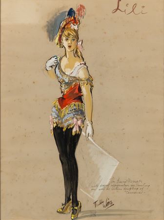 Costume Design for Lili in "Carnival"