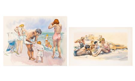 Beach Scenes: two works