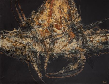Torcusa, 1965 by Cesar Manrique - Auction record, sale price, and art valuation. Compare with similar artists and explore comparable artworks.