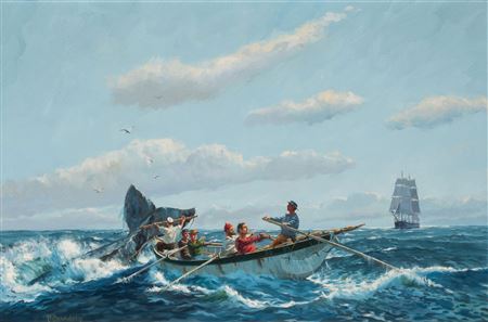 A Whaling Scene