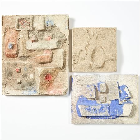 Untitled, 1955, Untitled, 1956, Untitled, 1960 (3) by Costantino Nivola - Auction record, sale price, and art valuation. Compare with similar artists and explore comparable artworks.