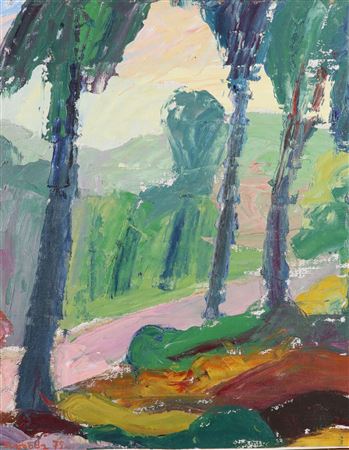 Forest landscape - motif from the Vienna Woods