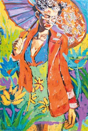 I'm so hot !!! by Sasa Makarova - Auction record, sale price, and art valuation. Compare with similar artists and explore comparable artworks.