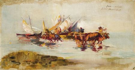 Sample artwork by Bartolome Mongrell Munoz (1890 - 1938), known for painting - View similar artists and auction records