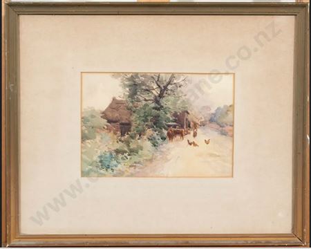 Country Lane by Noel Barraud - Auction record, sale price, and art valuation. Compare with similar artists and explore comparable artworks.