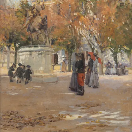 Autumn In The Square