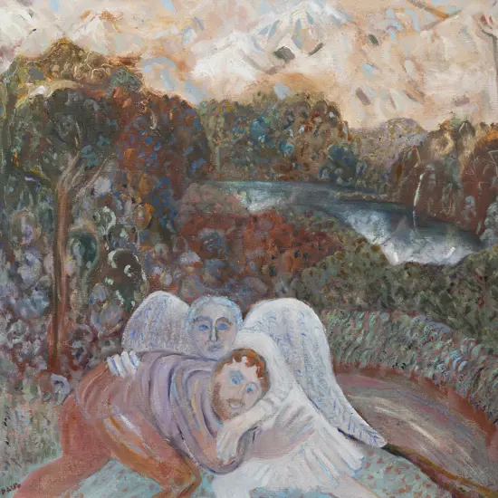 Jacob Wrestling With His Angel Okarito 1997