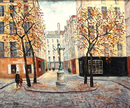 "Parisian Street Scene" by Louis Dali - Auction record, sale price, and art valuation. Compare with similar artists and explore comparable artworks.