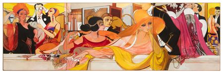 Sample artwork by Aedwyn Darrol (20th Century), known for painting - View similar artists and auction records