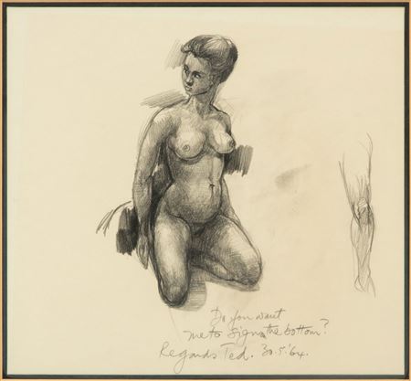 Female Nude by Aedwyn Darrol - Auction record, sale price, and art valuation. Compare with similar artists and explore comparable artworks.