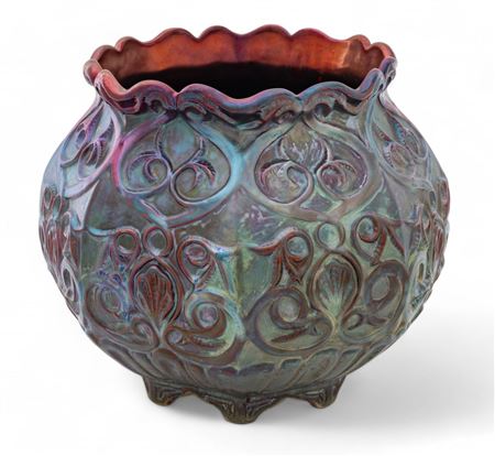 Iridescent Ceramic Vase