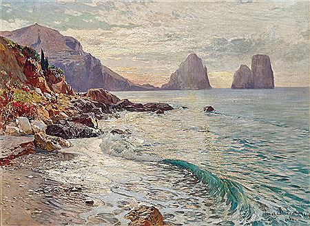 Capri, the Faraglioni stacks