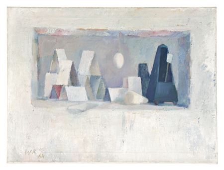 Still life with house of cards