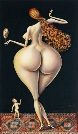 "Stehende Venus mit Spiegel" (Vanitas)