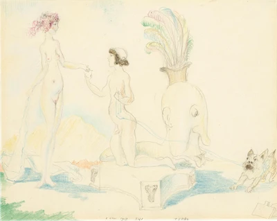 An erotic scene