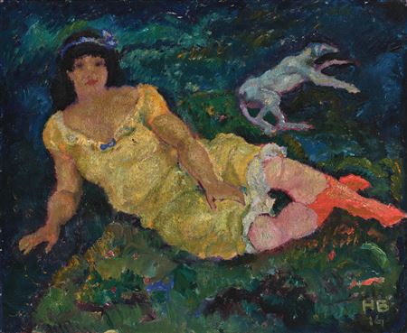Girl with yellow dress and red boots
