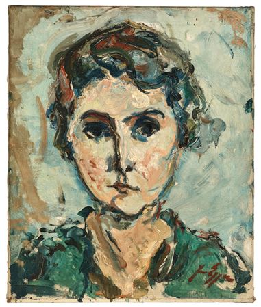 Portrait of Signe Wallin (The wife of the artist)
