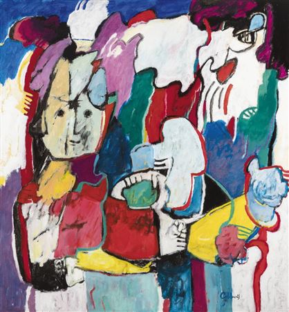 Versiering van masker by Jan Cobbaert - Auction record, sale price, and art valuation. Compare with similar artists and explore comparable artworks.