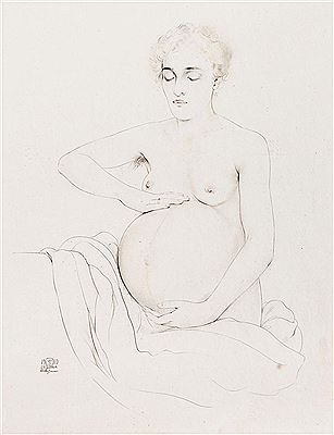 Mathilde enceinte