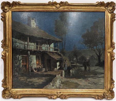 RETOUR A LA NUIT TOMBEE by Henri Prost - Auction record, sale price, and art valuation. Compare with similar artists and explore comparable artworks.