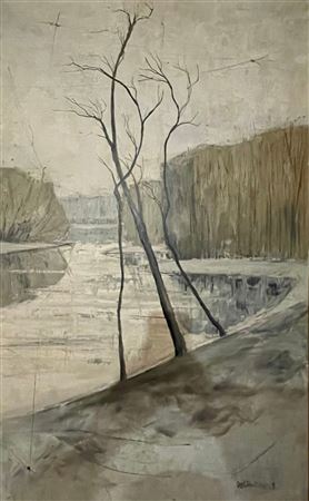 Au bois de Boulogne en hivers