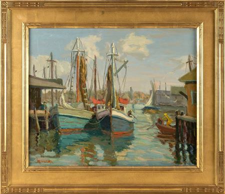 "Gloucester Harbor"