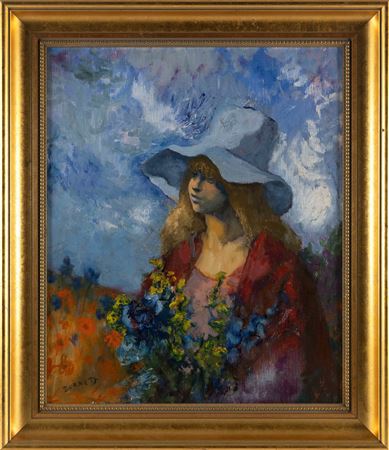 "Girl In Blue Hat"