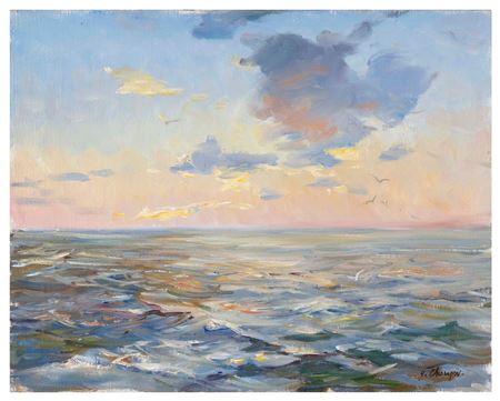 "Ocean At Fisher's Island"