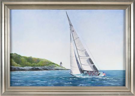 "'Ready About' Castle Hill, Newport, R.I."