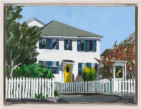 Sample artwork by Susan Baker (20/21st centuries), known for marine, landscape, architectural painting, paper machee sculpture - View similar artists and auction records