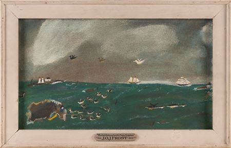 "Baker's Island with Twin Lighthouses".