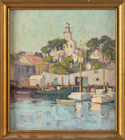 View of Nantucket Harbor.