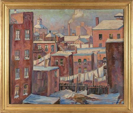 Winter, Beacon Hill, Boston.