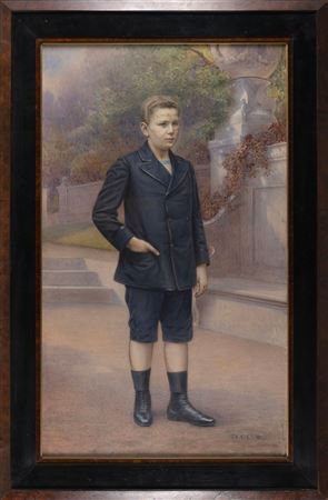 Portrait of a young boy.