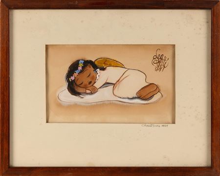 Sleeping angel.