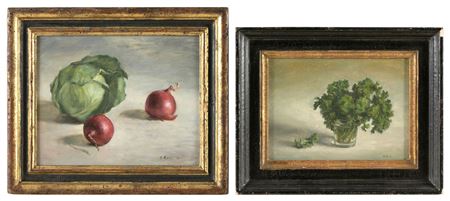 Pair of still lifes: